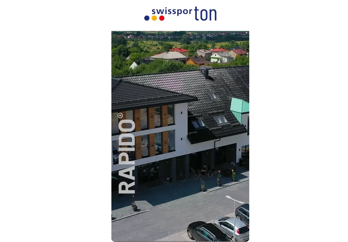 RAPIDO – Wielki format, klasyczny styl | swissporTON
