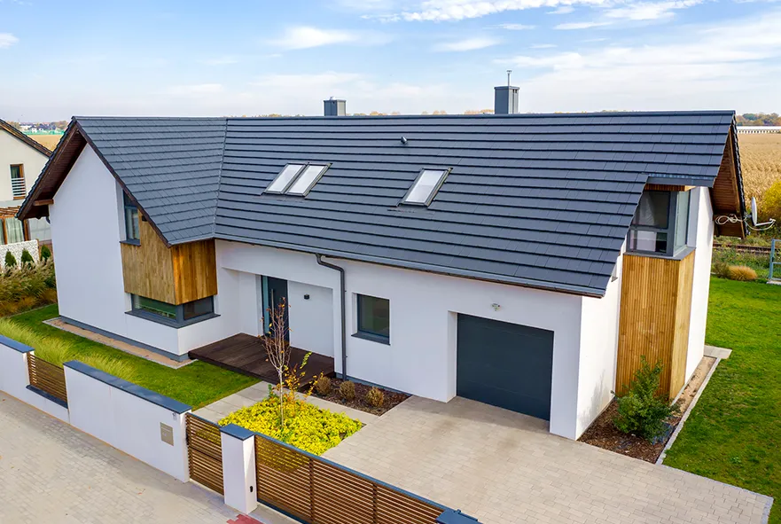 Nowoczesne pokrycia dachowe w stylu minimalistycznym