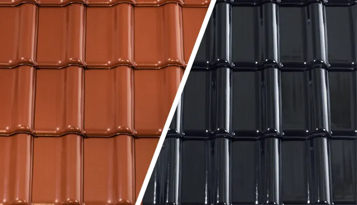 Dachówka ceramiczna angobowana czy glazurowana?
