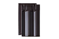 Ciemnobrązowa angoba