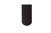 Ciemnobrązowa angoba