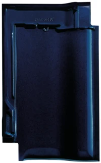 Ciemnoniebieska glazura