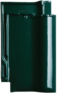 Ciemnozielona glazura