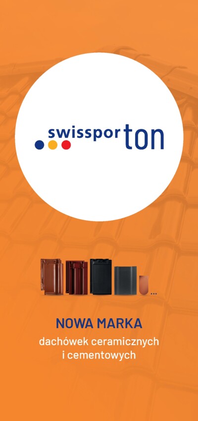 Broszura swissporTON - NOWA MARKA dachówek ceramicznych i cementowych