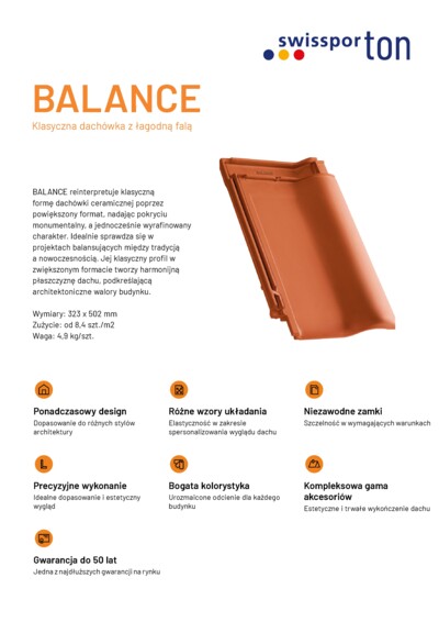 Karta produktu BALANCE