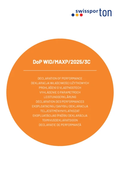 Deklaracja Właściwości Użytkowych (DOP) - MAXIMA PRO