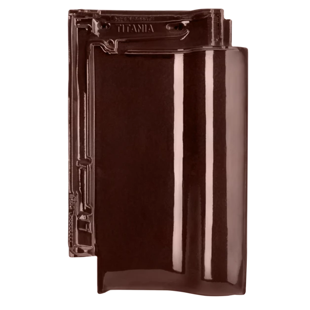 TITANIA basic tile brown glaze icon enface product photo
