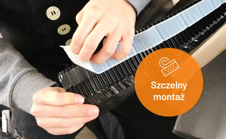 Jaką taśmę daje się pod gąsiory? RBF vent marki swissporTON