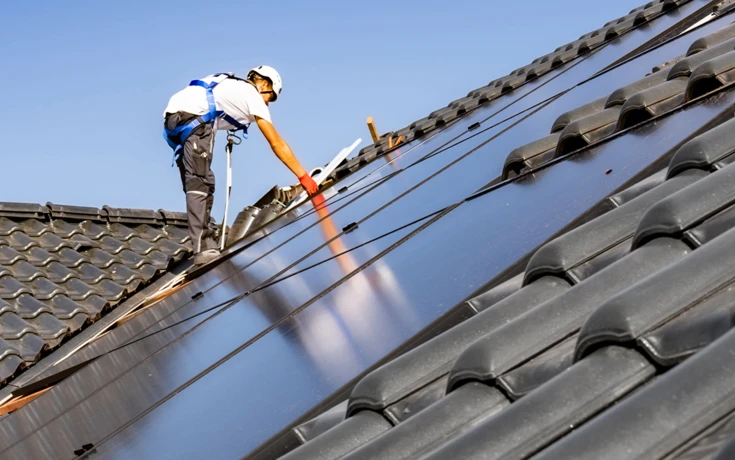 Zintegrowany system fotowoltaiczny SunLACE