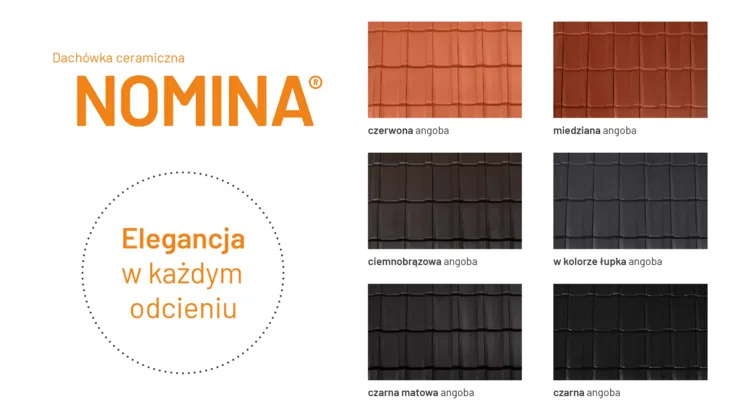 NOMINA – nowa dachówka ceramiczna swissporTON