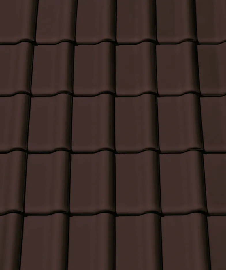 Ciemnobrązowa angoba