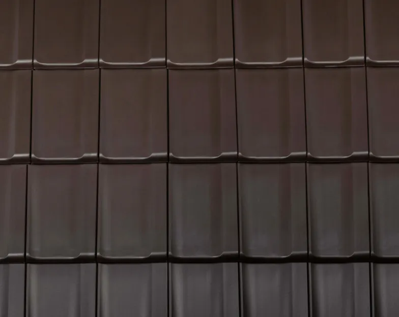 Ciemnobrązowa angoba