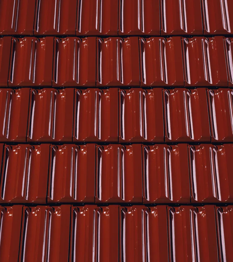 Czerwień winna glazura