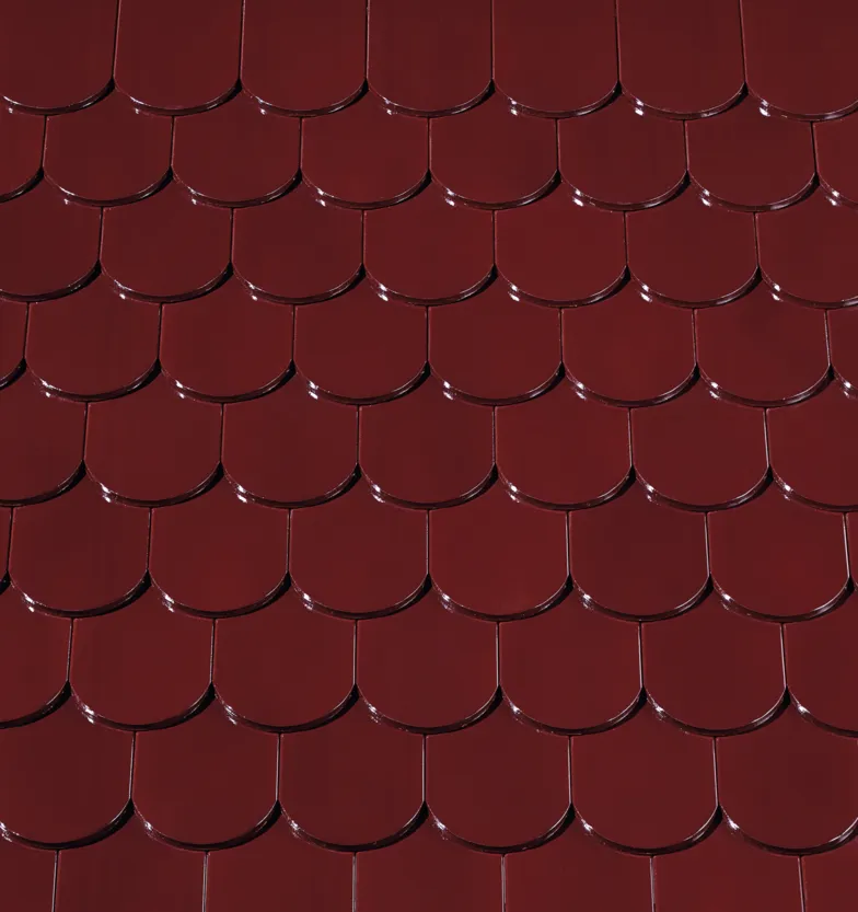 Czerwień winna glazura