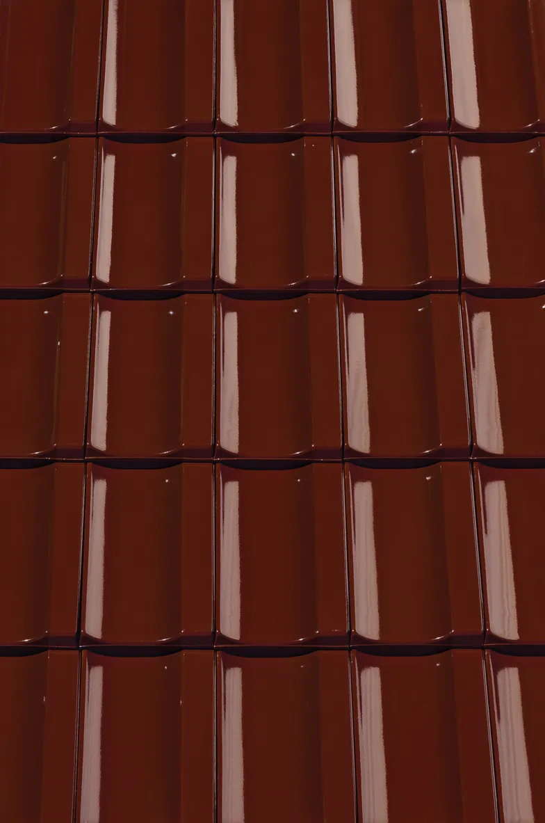 Czerwień winna glazura