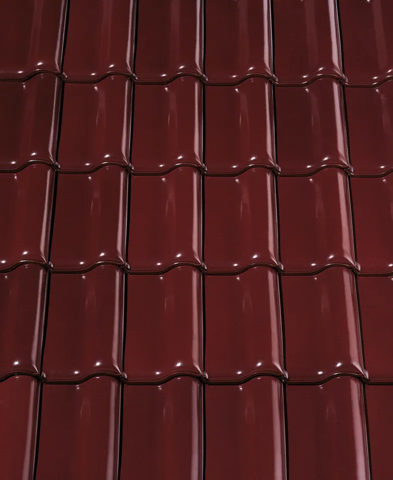 Czerwień winna glazura