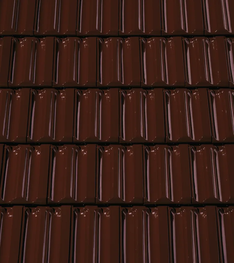 Staroszara/ciemnobrązowa angoba