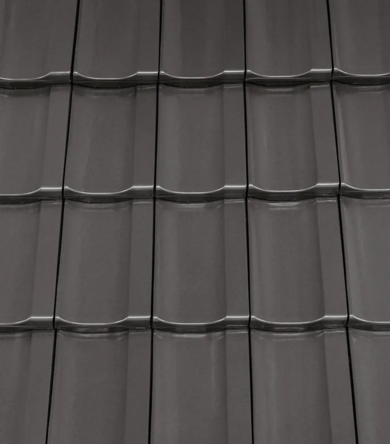 W kolorze łupka kryształowa glazura