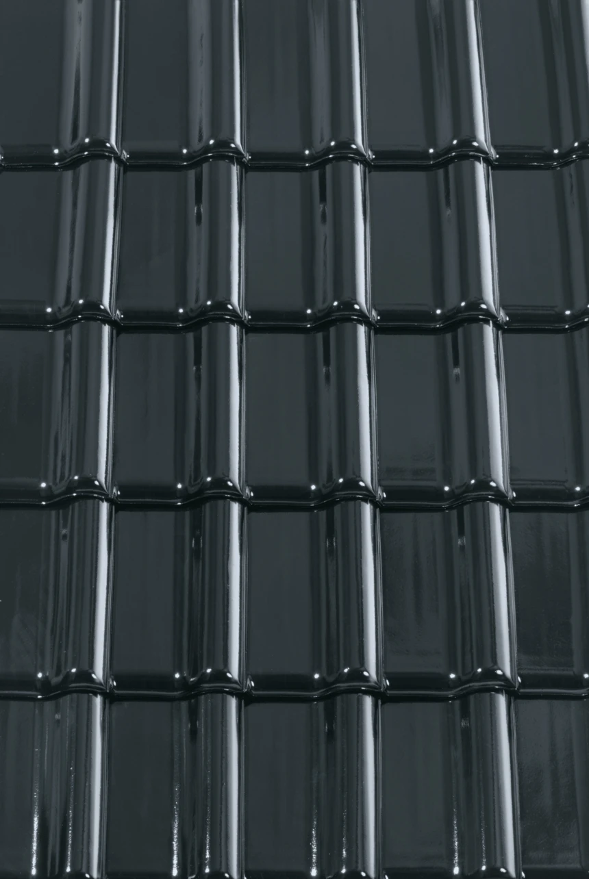 W kolorze łupka glazura