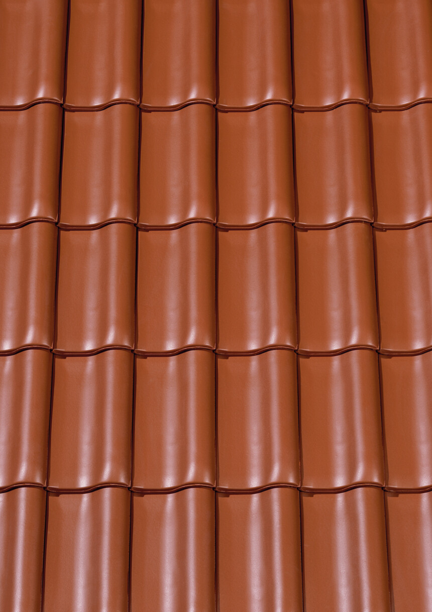 Miedziana angoba – laying