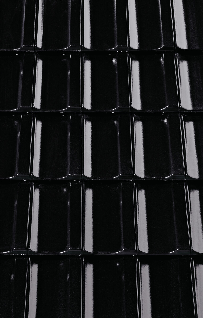 Czarna glazura – laying