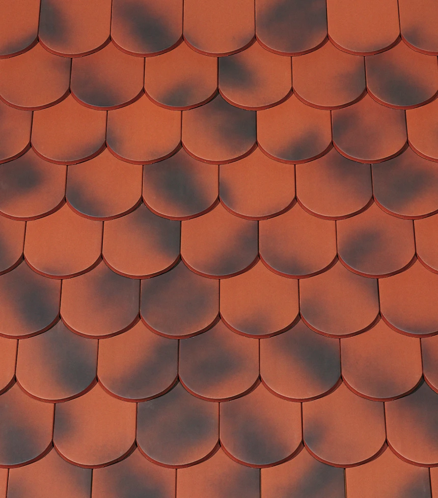 Czerwień naturalna płomieniowana angoba