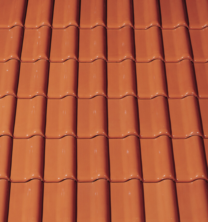 Czerwona glazura – laying