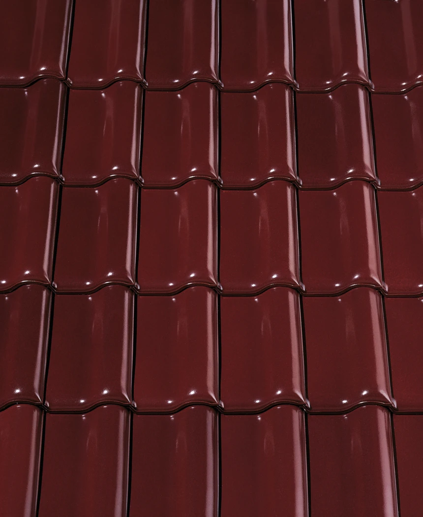 Czerwień winna glazura