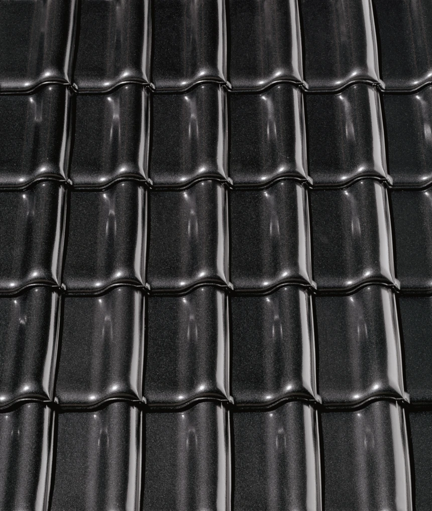 Czarna kryształowa glazura