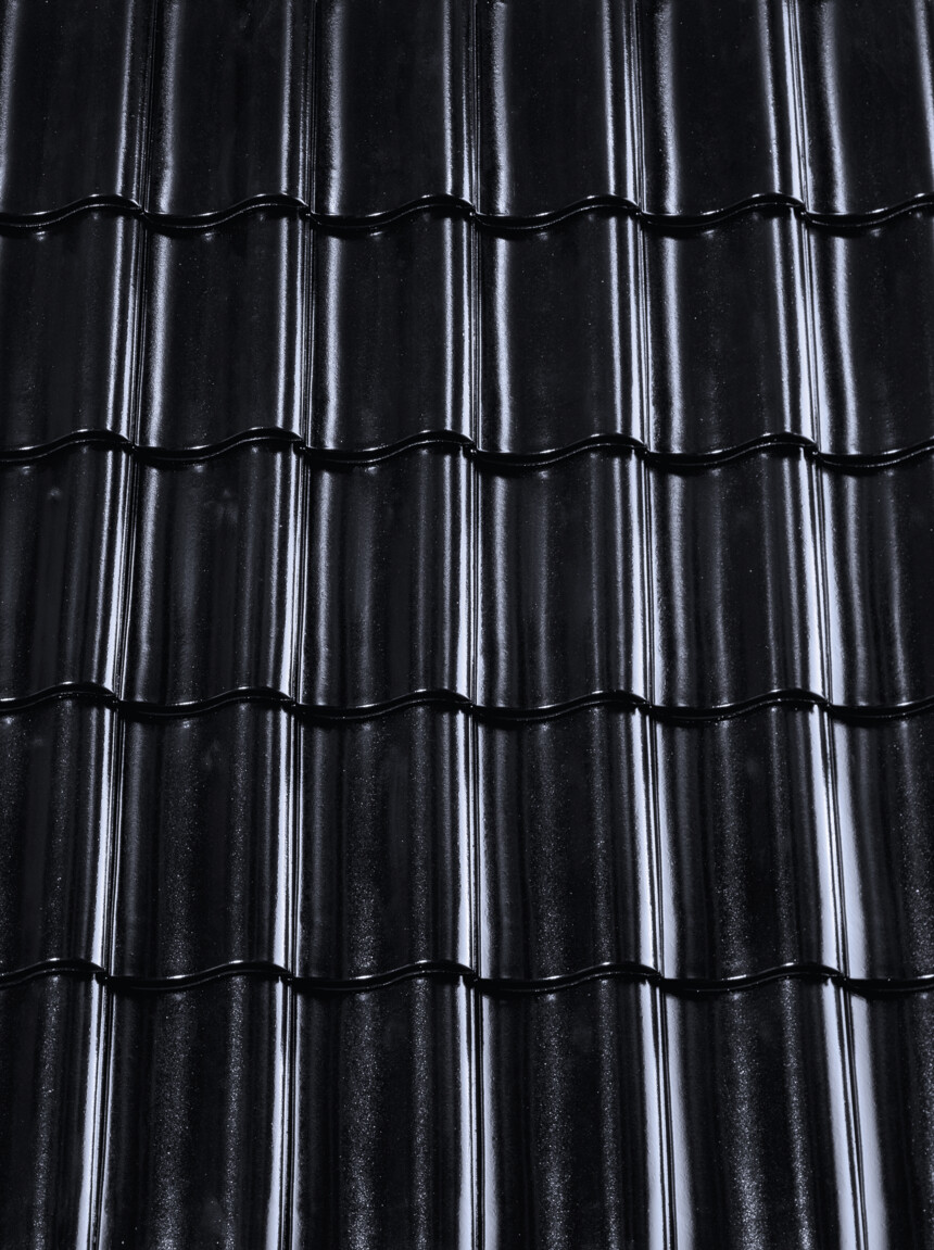 Czarna glazura – laying