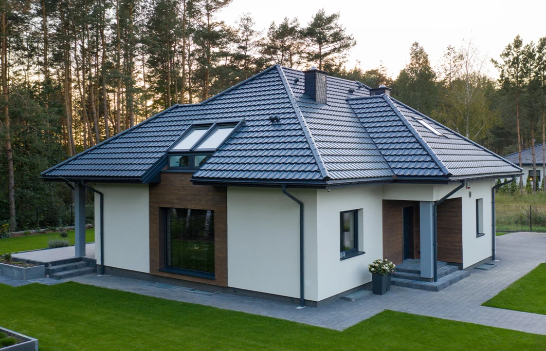Szary dach - modne pokrycie dachowe